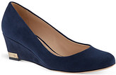 Thumbnail for your product : Tory Burch Astoria suede wedge pumps