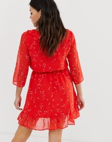 Thumbnail for your product : Minimum ruffle wrap dress