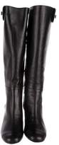 Thumbnail for your product : Chanel Quilted Leather Knee-High Boots