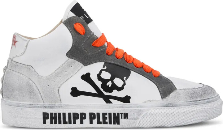 Philipp Plein Retrokickz skull-motif sneakers
