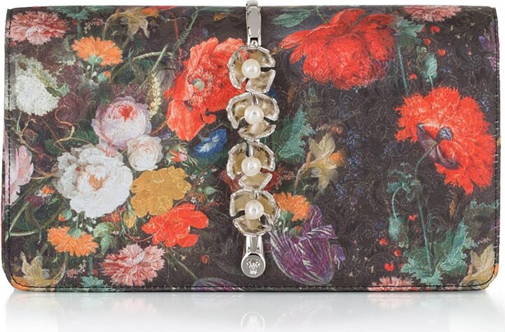 Imperial Orchid Designer Evening Clutch