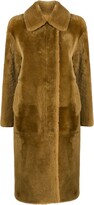 Faux-Fur Mid-Length Coat 