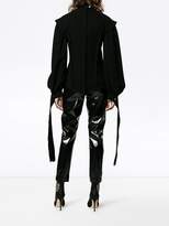 Thumbnail for your product : Loewe Peasant puff sleeve blouse
