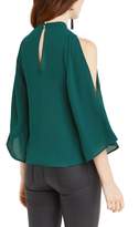Thumbnail for your product : Oasis High Neck Cold Shoulder Top
