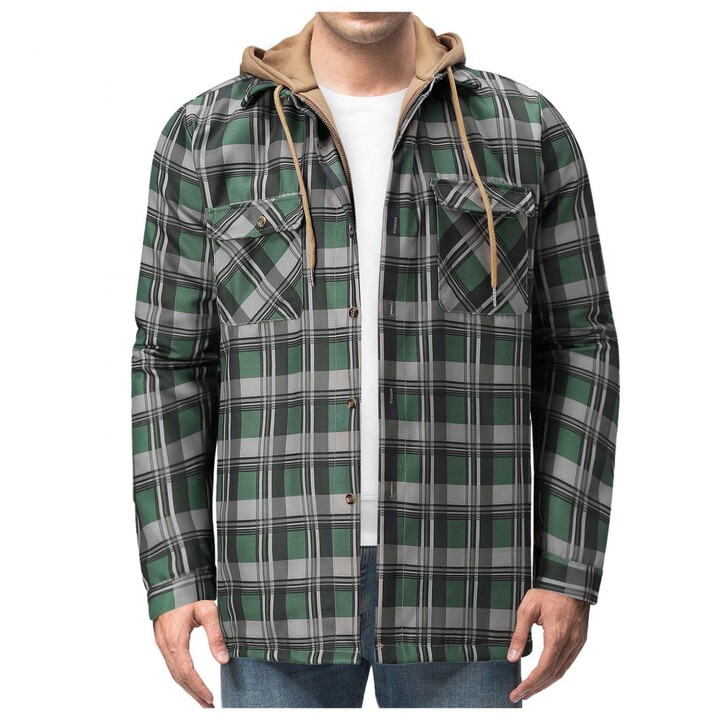 flannel with sweatshirt