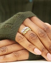 Thumbnail for your product : Suzanne Kalan Diamond, Peridot & 14kt Gold Ring