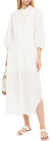 Thumbnail for your product : Frame Gathered Woven Midi Dress