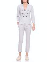 Thumbnail for your product : Banana Republic Petite Avery Straight-Fit Stretch Seersucker Ankle Pant