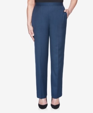 alfred dunner jeans flat front