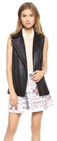 Thumbnail for your product : Club Monaco Rey Leather Vest