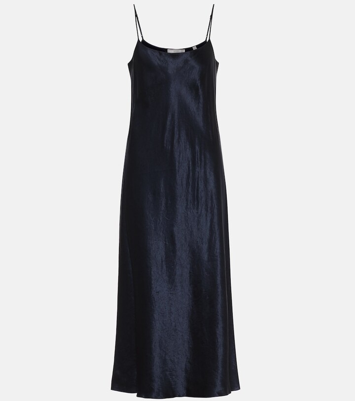Vince Satin slip dress