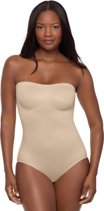 Miraclesuit Women's Showstopper Strapless Firm Shaping Bodysuit