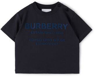 Burberry Baby Navy Horseferry T-Shirt