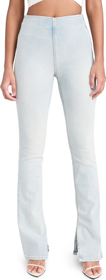 EB Denim Split Hem Jeggings
