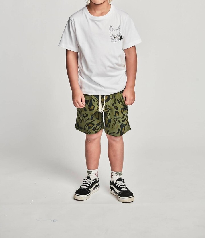 Munster Catslide Short In Olivine