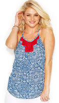 Thumbnail for your product : Lucky Brand Printed Racerback Tank