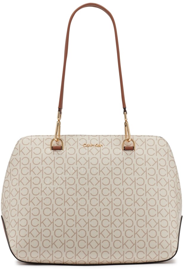 Calvin Klein Women's White Tote Bags on Sale | ShopStyle