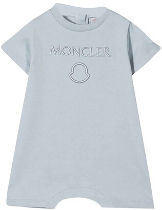 Moncler Enfant Logo Embroidered Crewneck Tracksuit