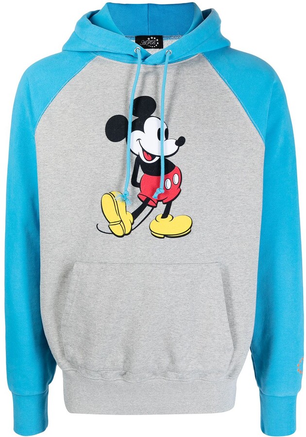 Luisaviaroma Girls Clothing Sweaters Sweatshirts Mickey Mouse Organic Cotton Sweatshirt 