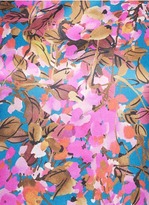 Thumbnail for your product : Nobrand Botanica floral print silk charmeuse top