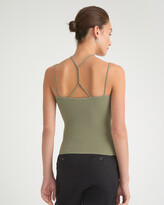 Thumbnail for your product : Witchery Women's Green Jumpers - Tie Gather Tank - Size One Size, XXS at The Iconic
