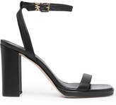Thumbnail for your product : MICHAEL Michael Kors Block-Heel Leather Sandals