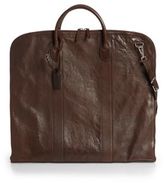 Thumbnail for your product : Buffed Leather & Cotton Garment Bag