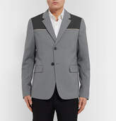 Thumbnail for your product : Prada Grey Panelled Wool And Mohair-Blend Blazer