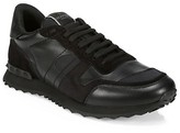 Thumbnail for your product : Valentino Garavani Noir Rockrunner Camouflage Sneakers