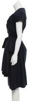 Thumbnail for your product : Prada Short Sleeve Midi Dress