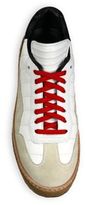 Thumbnail for your product : Alexander Wang Eden Leather & Suede Low-Top Sneakers