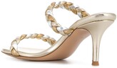 Thumbnail for your product : Gianvito Rossi 80mm Metallic Sandals