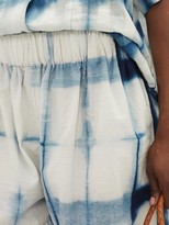 Thumbnail for your product : Story mfg. Mfg. - Yeah Tie-dye Organic-cotton Shorts - Blue White