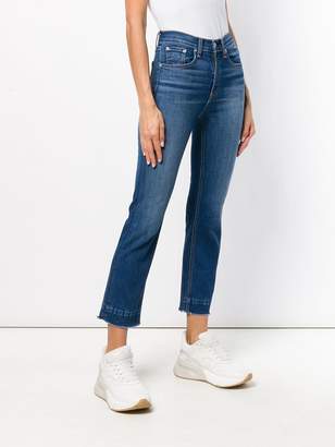 Rag & Bone cropped slim-fit jeans