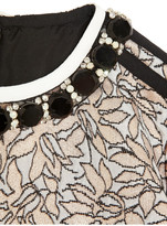 Thumbnail for your product : Marni Crystal-embellished jacquard top