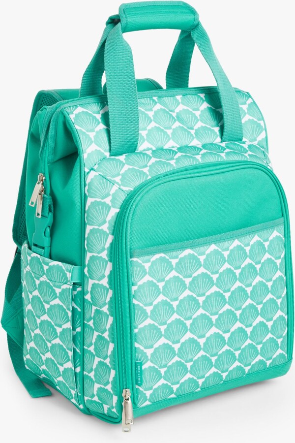 John Lewis Partners Shell Print Picnic Cooler Backpack