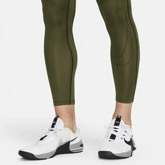 Nike Men's Pro Dri-FIT Tights in Green - ShopStyle Activewear Trousers