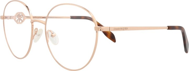 Alexander McQueen Women's Am0291o 55Mm Optical Frames