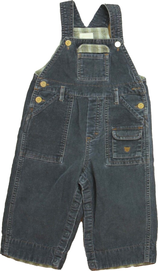 Jacadi Boys Blue Overalls