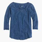 Thumbnail for your product : J.Crew Indigo vintage cotton T-shirt with drop sleeves