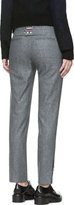 Thumbnail for your product : Moncler Gamme Bleu Grey Wool Ski Trousers