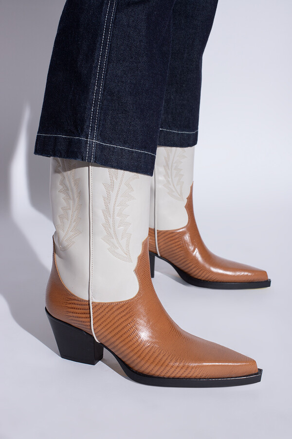 Leather Cowboy Boots | Shop the world's largest collection of fashion |  ShopStyle