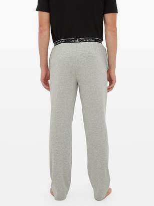 Calvin Klein Underwear Logo-print Stretch-cotton Pyjama Trousers - Mens - Grey