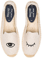 Thumbnail for your product : Soludos Wink Embroidery SM Slipper