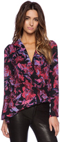 Thumbnail for your product : Eight Sixty Crossover Blouse