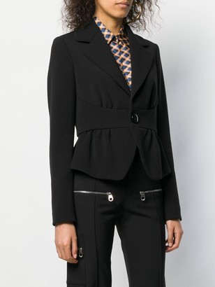 DSQUARED2 Cropped Cinched Waist Blazer