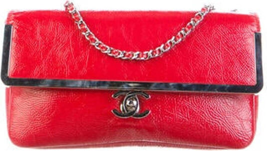 Chanel Patent Frame Flap Bag - ShopStyle