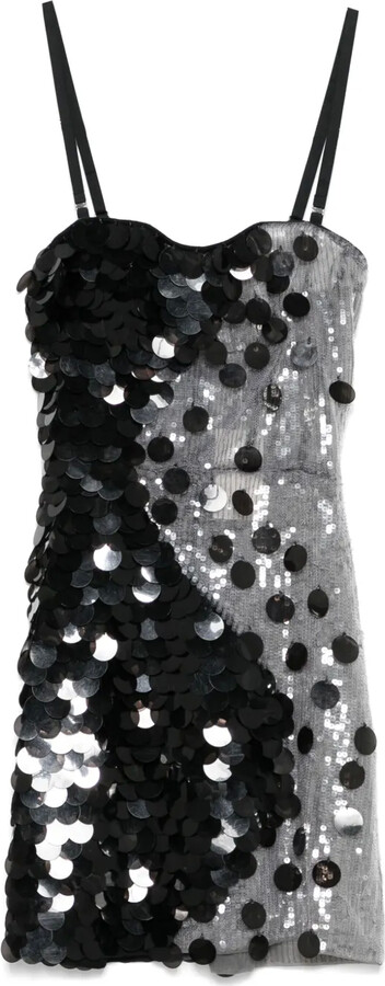 Nensi Dojaka Sequined Mini Dress