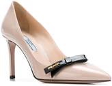 Thumbnail for your product : Prada bow detail pumps