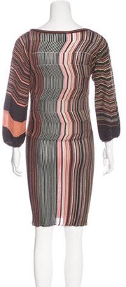 M Missoni Stripes Knit Dress